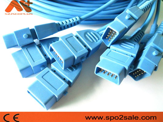 BCI 넬코 Spo2 연장 케이블 CSI 지멘스 Spo2 주형 케이블
