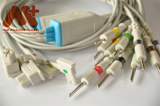 필립 TC30 Ecg 케이블 10은 EKG 리드선 TC50 TC 70을 이끕니다