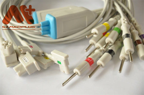 필립 TC30 Ecg 케이블 10은 EKG 리드선 TC50 TC 70을 이끕니다