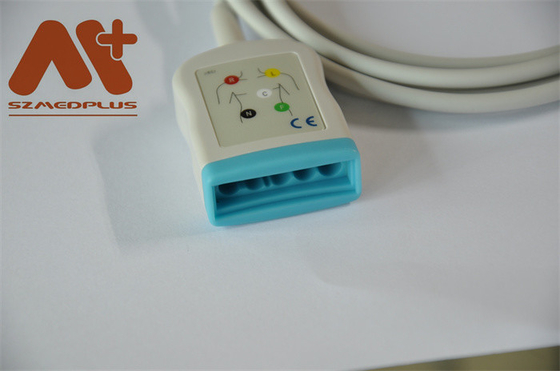 환자 모니터를 위한 5 리드 ECG 환자케이블 12 핀 필립 M1668A