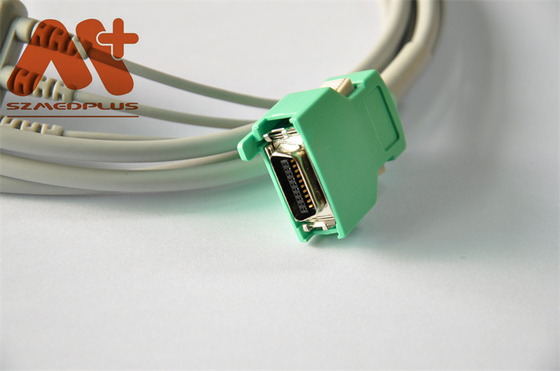 OPV - 1500년을 위한 니혼 광전 공업 적합한 3 리드 클립 직접 연결 ECG 케이블
