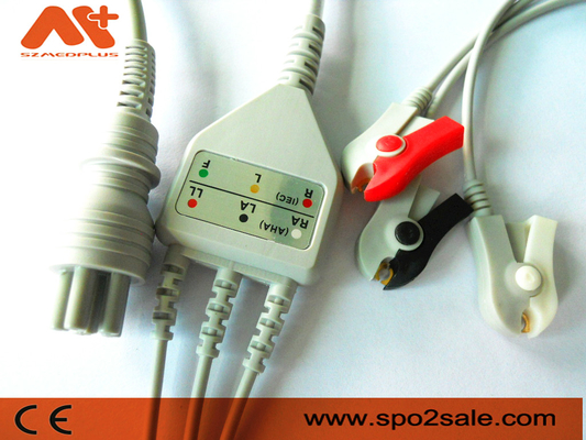 옴론 > 코린 BP-88S, BP-S510, M9500, 언론 친구 장점 적합한 3 리드 클립 직접 연결 ECG 케이블