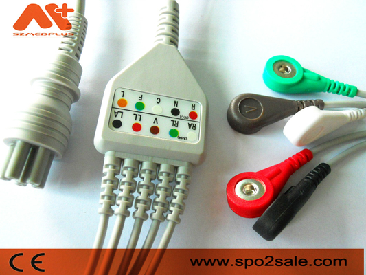 코린 BP-88S BP-S510 M9500 환자 모니터 케이블  Ecg 6 핀 케이블