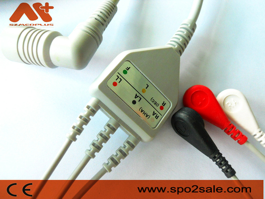 BP-306 적합한 3 리드 직접 연결 ECG 케이블인 옴론 > 코린 BP-88