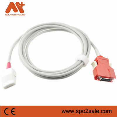 2.4M 20Pin Spo2 어댑터 케이블 빨간색 PC-04 (2058) PC-08 (2059) PC-12 (2060)