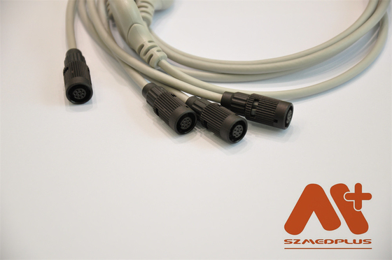 호환 Valenta Mn-08 7 납 홀터 ECG 케이블