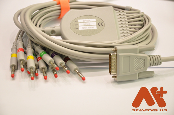 Ambisea 10 납 ECG 케이블 AV-9100 9300 9600 9120 EKG 기계