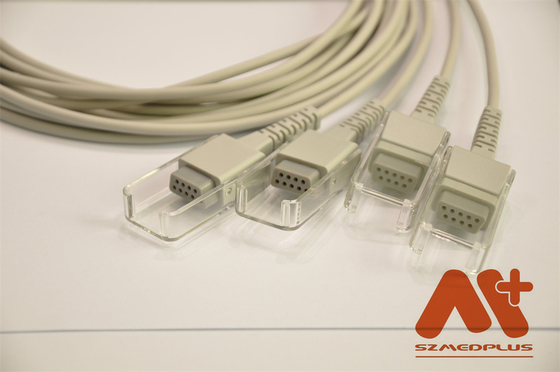 환자 모니터 Spo2 연장 케이블 ISO13485 필립 M1943AL